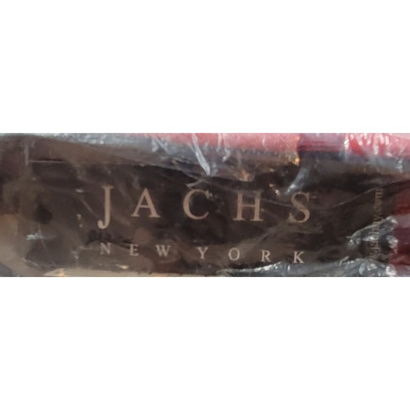 Jachs New York Men's Size Small Flannel Shirt Plaid Red Long Sleeve Button Down - Picture 6 of 14